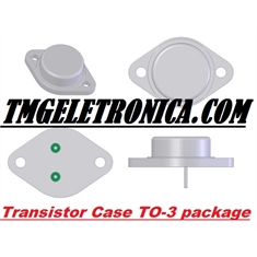 MJ15015 - Transistor MJ15015 Silicon High Power Bipolar Transistor, 15A, 120V, NPN - METALIC 2 Pin TO-3 - MJ15015 Silicon High Power Bipolar Transistor, 15A, 120V, NPN
